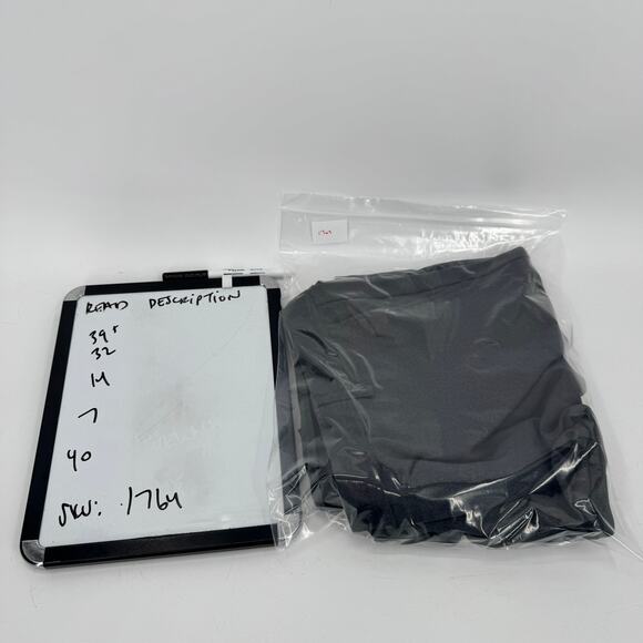 Ministry of Supply Pants Mens 40 (39+x32 ACTUAL) Gray Stretch Taper Lightweight - Picture 6 of 6